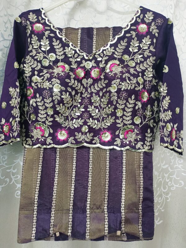 Designer Saree with Stitched Blouse