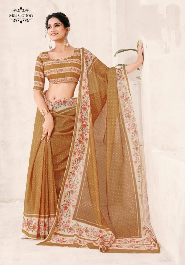 Khushbu - Mul Cotton Saree