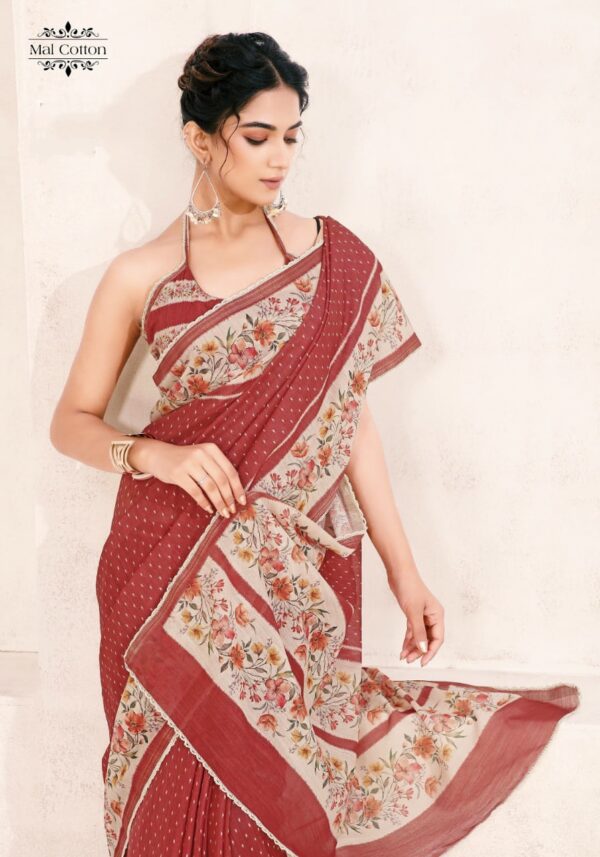 Khushbu - Mul Cotton Saree
