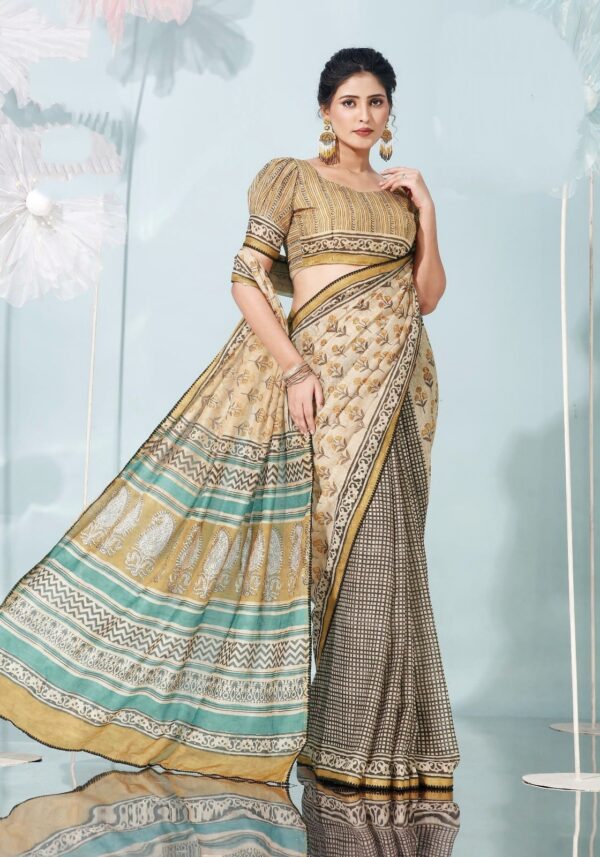 Kashish - Mul Cotton Saree