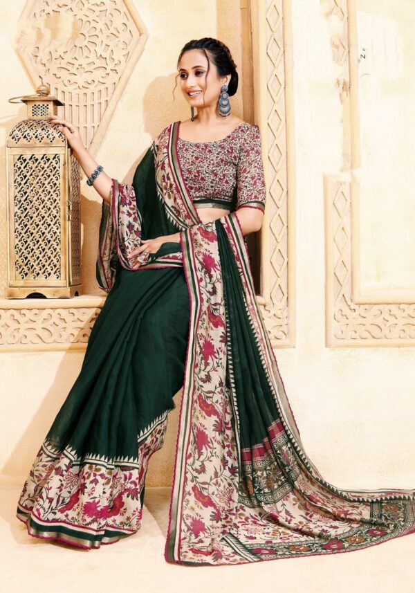 Tips - Mul Cotton Saree