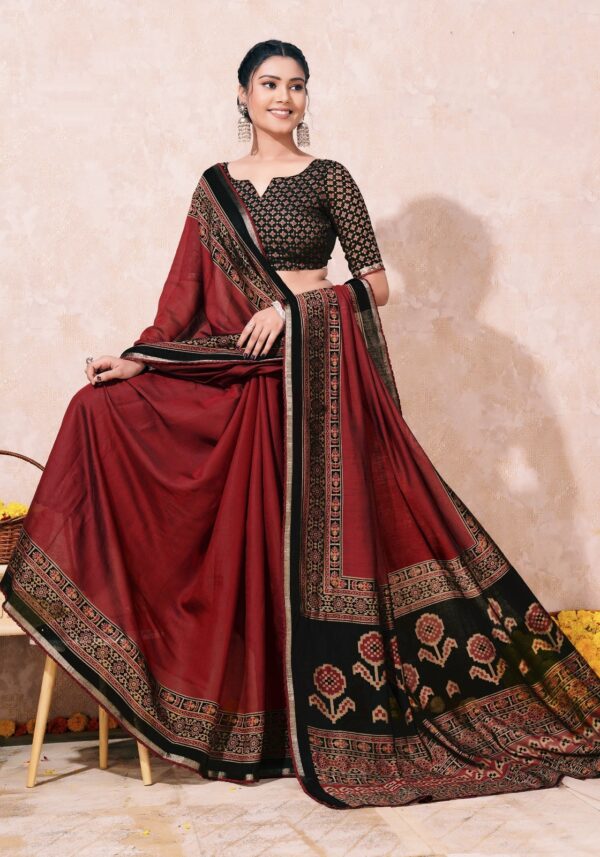 Kashish - Mul Cotton Saree