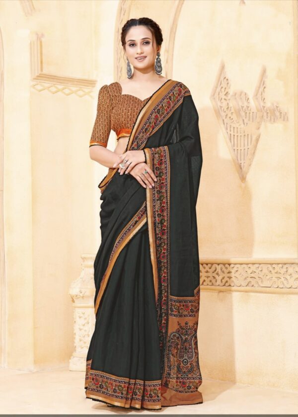 Kashish - Mul Cotton Saree