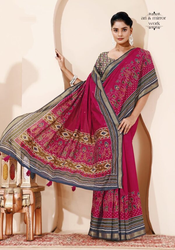 Ananya - Mul Cotton Saree